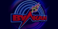 Логотип онлайн казино Вулкан