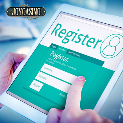 Как зарегистрироваться в казино Joycasino