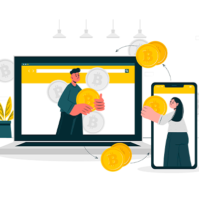 Как пополнить счет в казино через биткоин